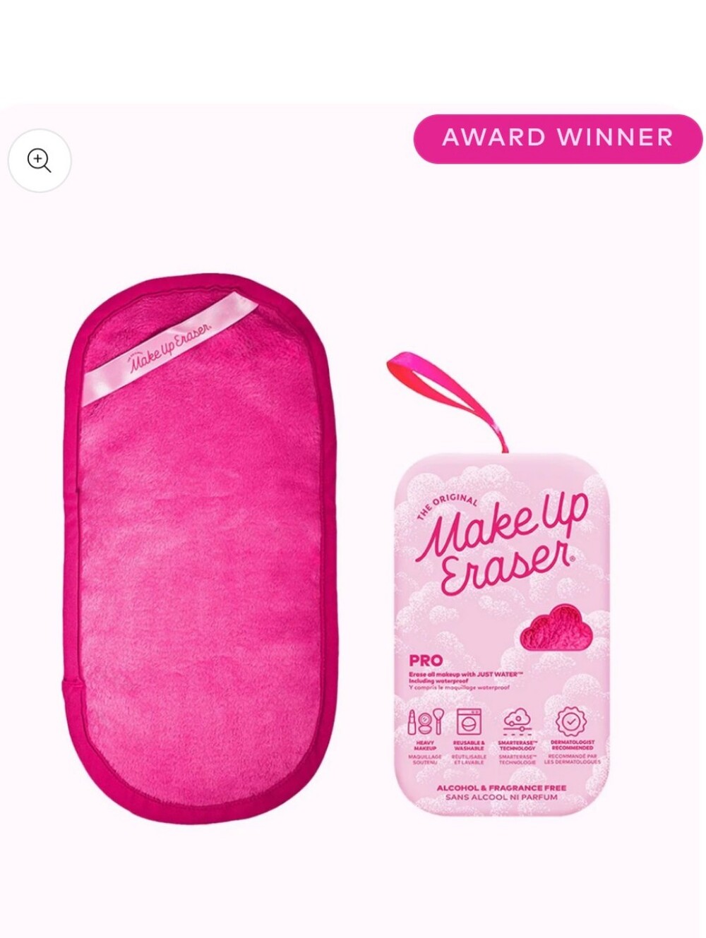 Nib The Original MakeUp Eraser Pro Pink Makeup Remover Cloth